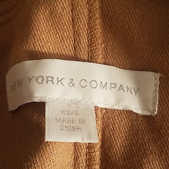 NYANDCOMPANY Tan & Black Lined Jacket/Vest/Cape - Picture 8 of 8